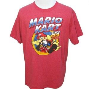 5/$25 😻 Mario Kart Tee NES Super Mario